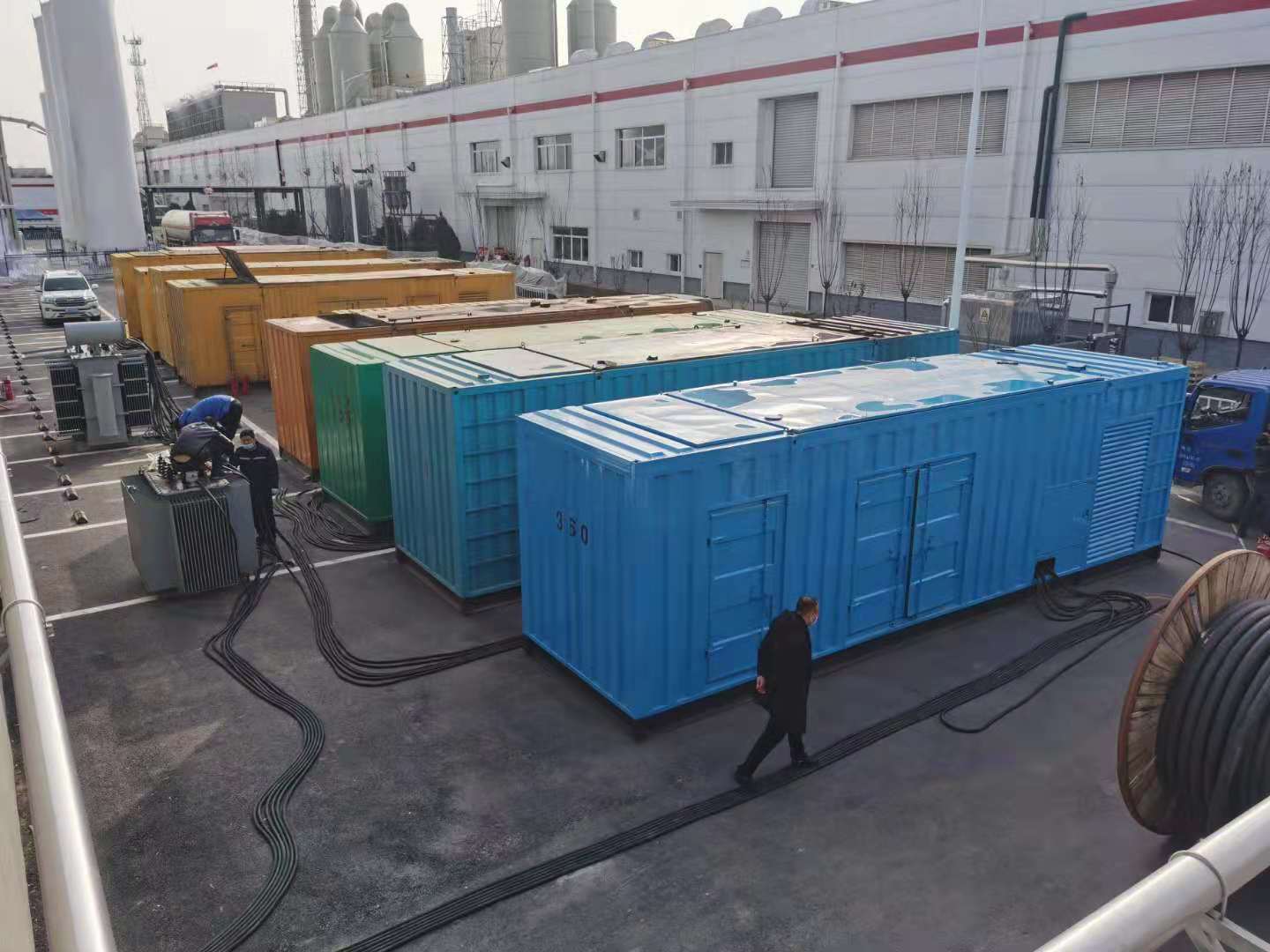 昆山出租发电机-柴油发电机组三相采用什么接法